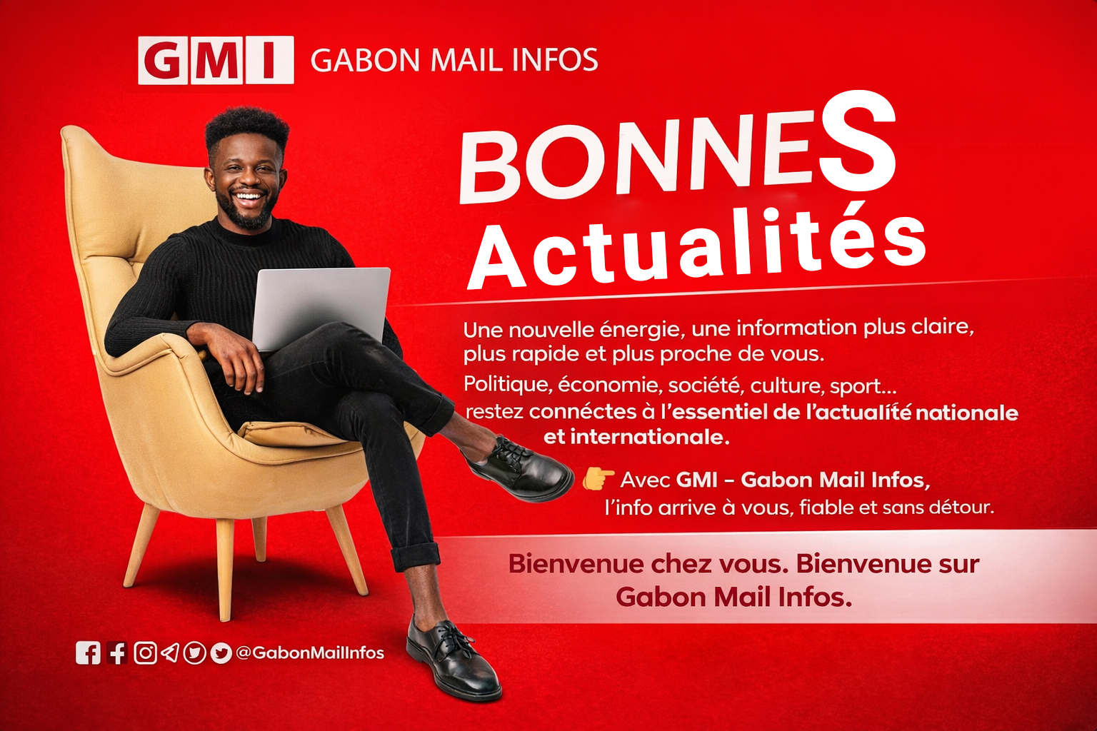 Bonnes actualités chez Gabon Mail Infos