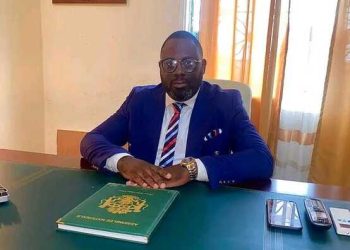 Jeff Gaël R. Apanga, le 2e vice-président de l'UPR