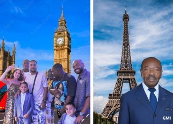 Ali Bongo à Paris