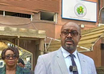 Le procureur de la République, Dick Fabrice Boungou Mickolo,