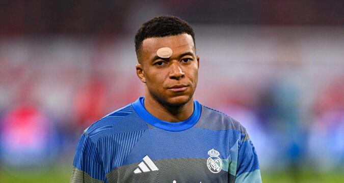 Kylian Mbappé avec le Real Madrid