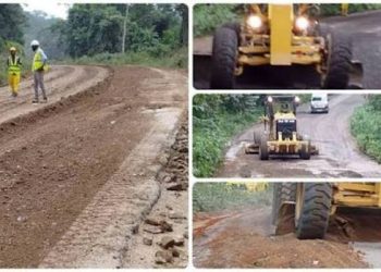 L'axe routier Bifoun–Ndjolé