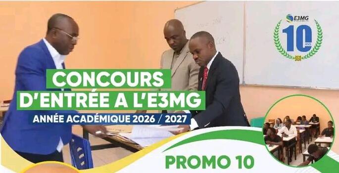 Le concours de l'E3MG