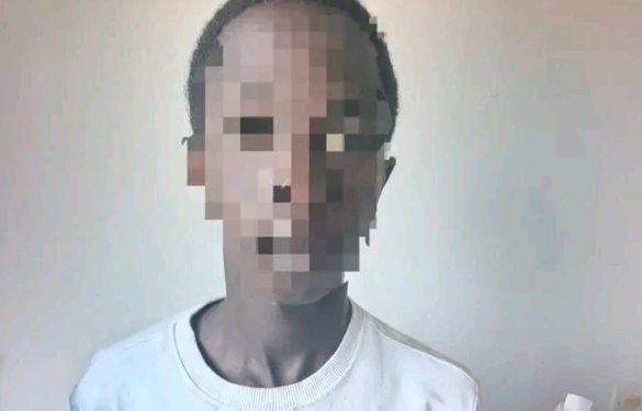 le jeune élève de Bitam A.A.I.