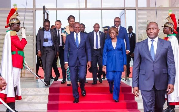 Oligui Nguema en Cote d'Ivoire