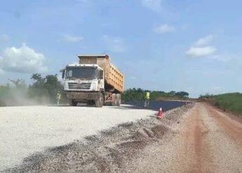 La route Route Ndendé-Doussala a