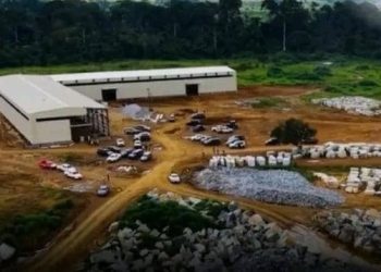 L'usine de marbre de Doussiegoussou