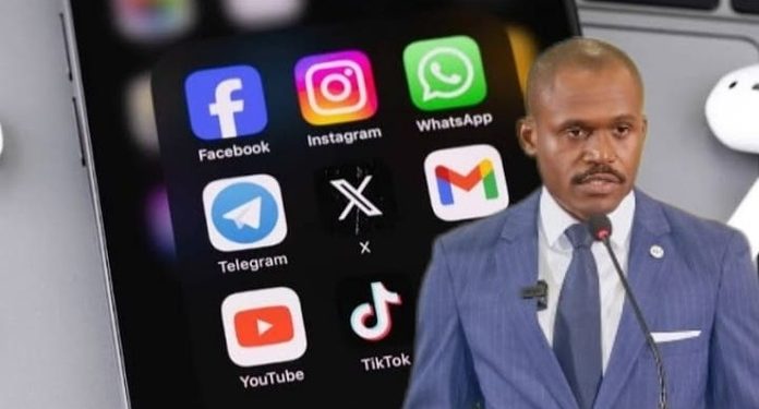 suspension des réseaux sociaux