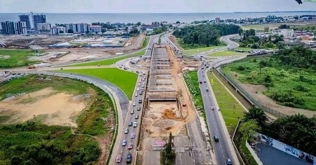 Le chantier de l’échangeur du Camp de Gaulle